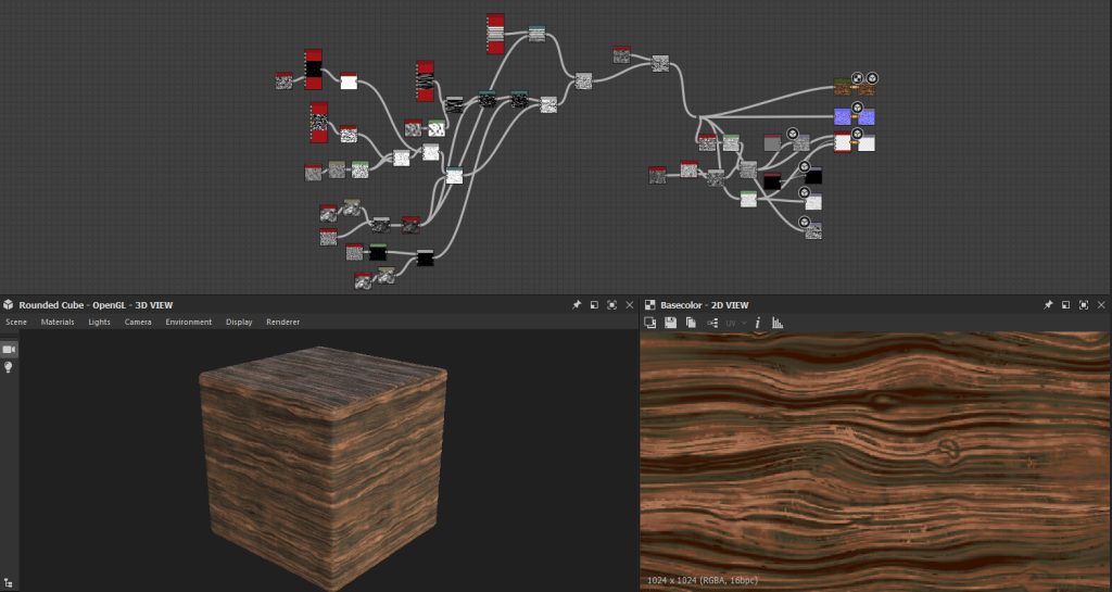 Wood texture from Koi Pond, a personal project by Nina Klos