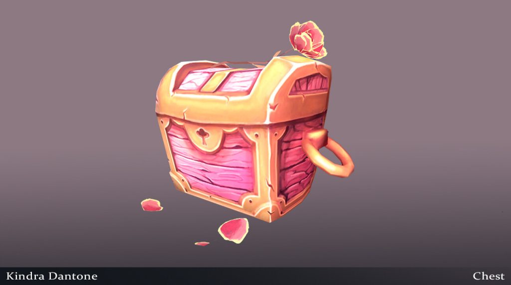 Rose Chest by Kindra Dantone, 3D Artist